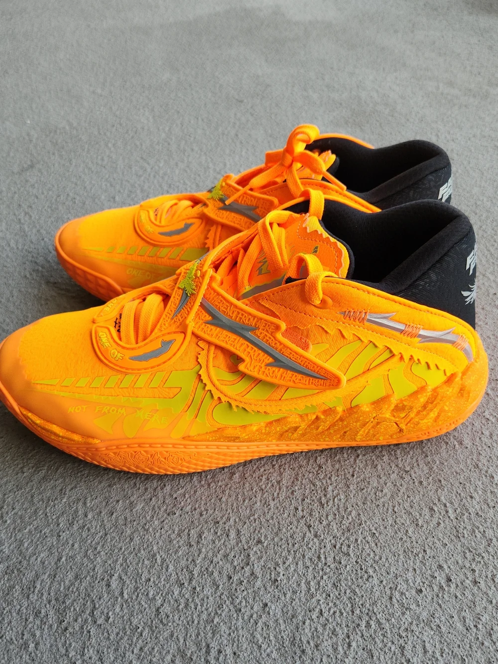 Puma MB.05 Fast And Furious LA Heat Fire Lux Lime size 11 US model 312796-01 New
